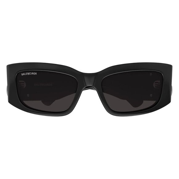 NEW BALENCIAGA SUNGLASSES BB0360S 001 BLACK WOMEN EYEWEAR - Picture 3 of 5